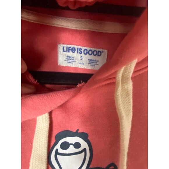 Life is Good Hoodie - Hiker - Men’s S NEW - Picture 5 of 8